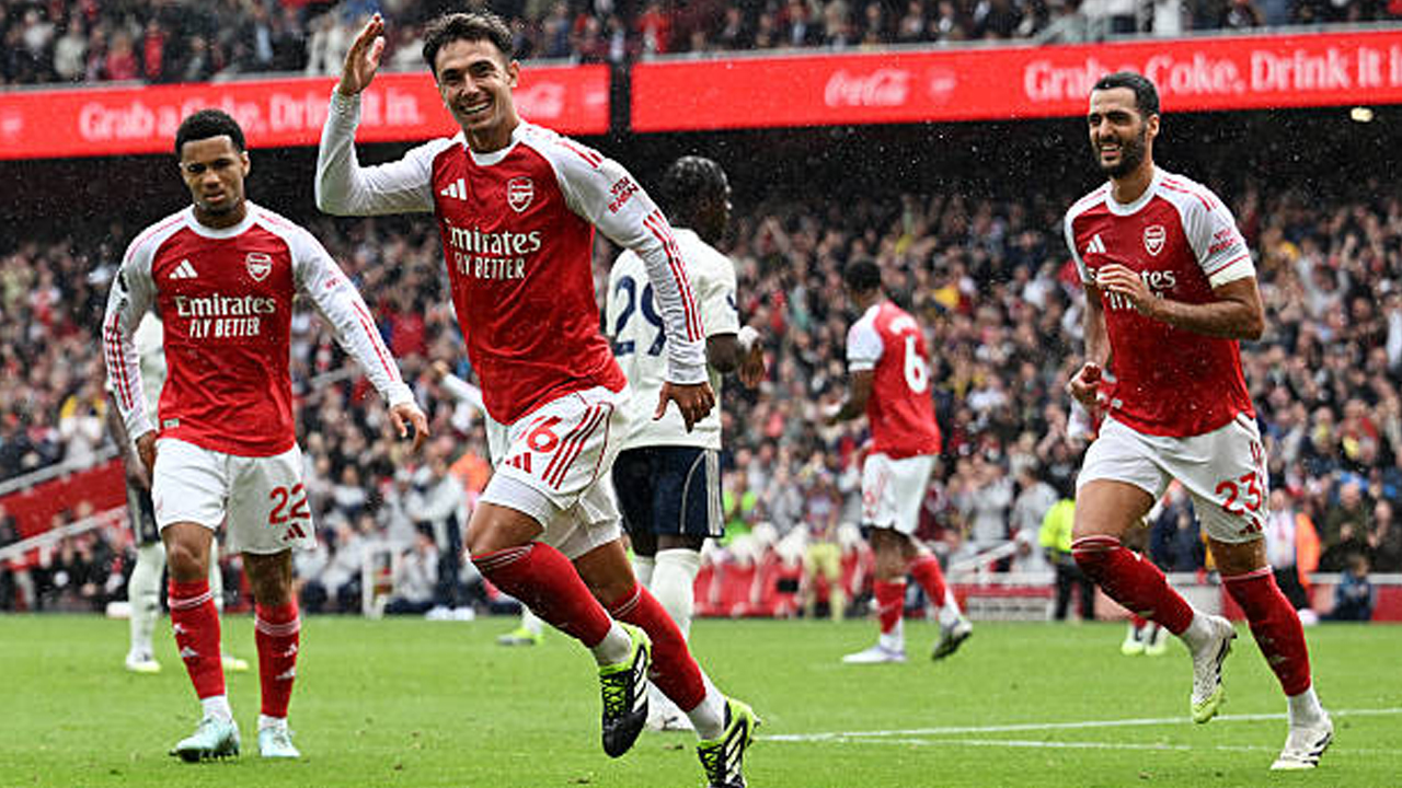 Hasil Pertandingan Premier League: Arsenal 3-0 Nottingham Forest