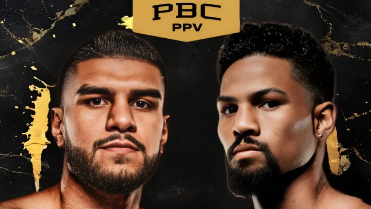 Jesus Ramos (kiri) dan Shane Mosley Jr. (Foto: Fight TV)