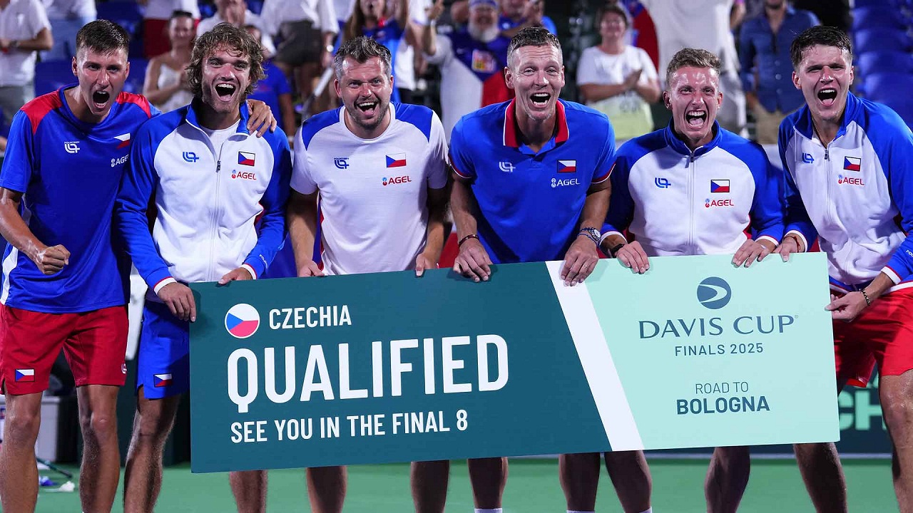 Hasil Davis Cup: Bintang Muda Ceko Bersinar, Tim AS Tertunduk Lesu