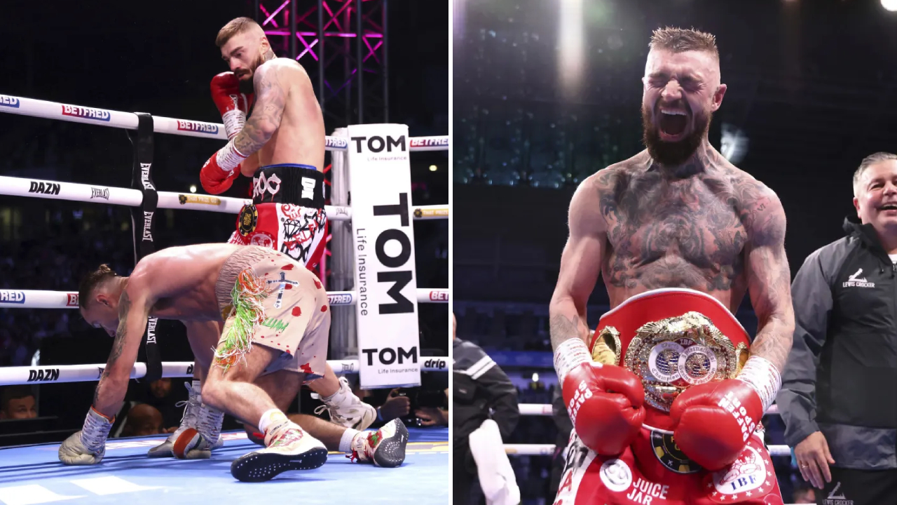 Lewis Crocker Sukses Rebut Gelar Juara Dunia Kelas Welter IBF di Belfast