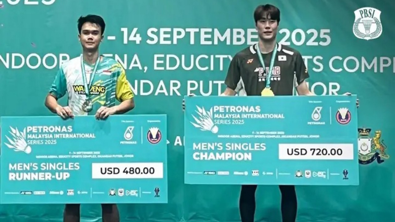 Christian Adinata Runner up Malaysia International Series 2025
