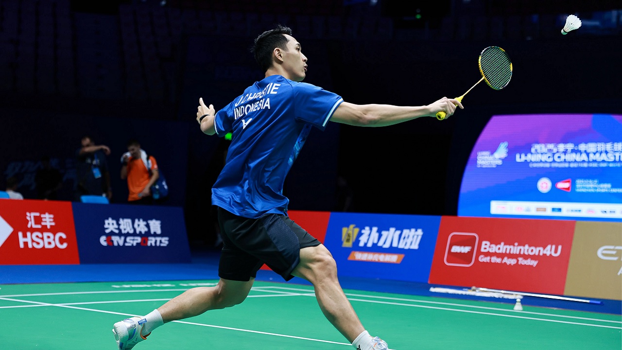 Jonatan Christie berharap bisa tampil apik di China Masters 2025.