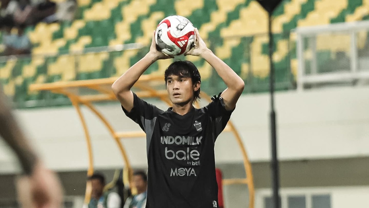 Zalnando di laga debut bersama Persita Tangerang