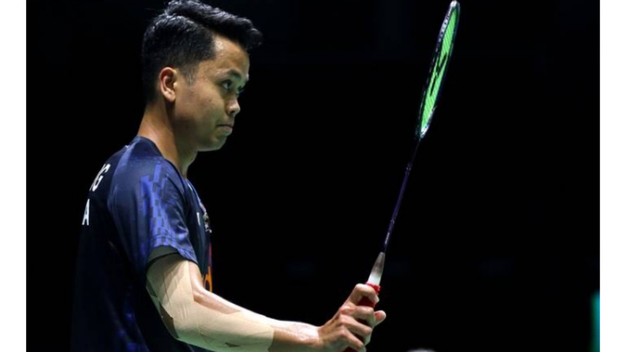 Anthony Ginting Kembali Kandas di Babak Pertama China Masters 2025