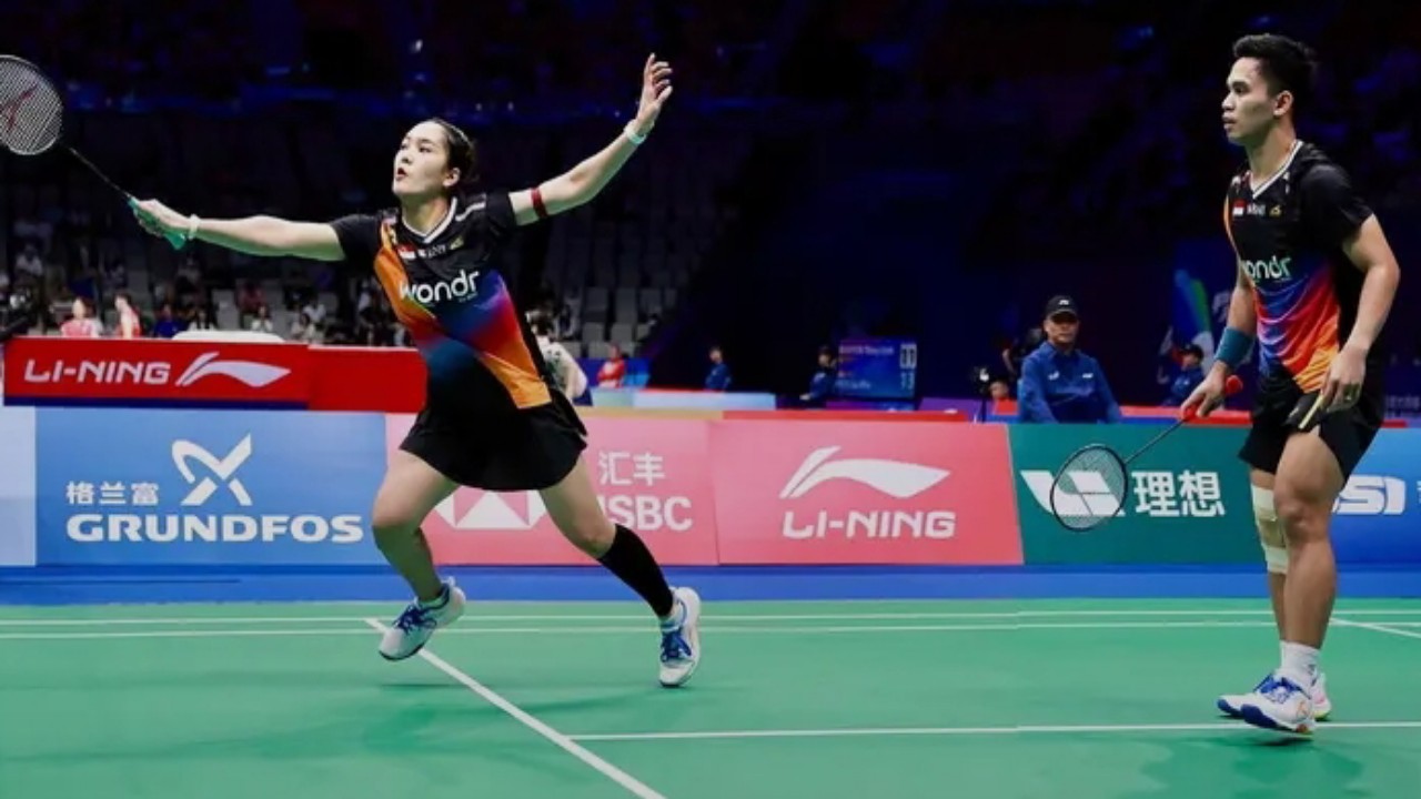 Atasi Inggris, Amri/Nita Amankan 16 Besar China Masters 2025