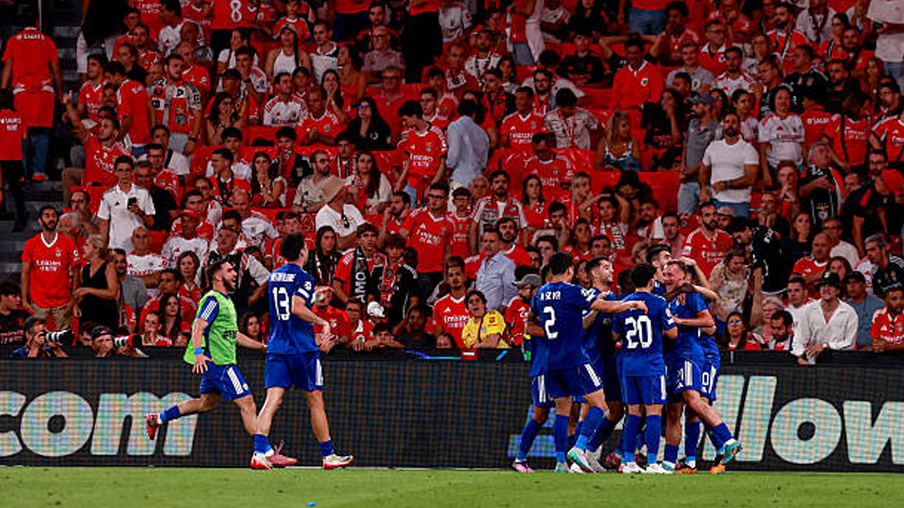 Hasil Pertandingan Champions League: Benfica 2-3 Qarabag
