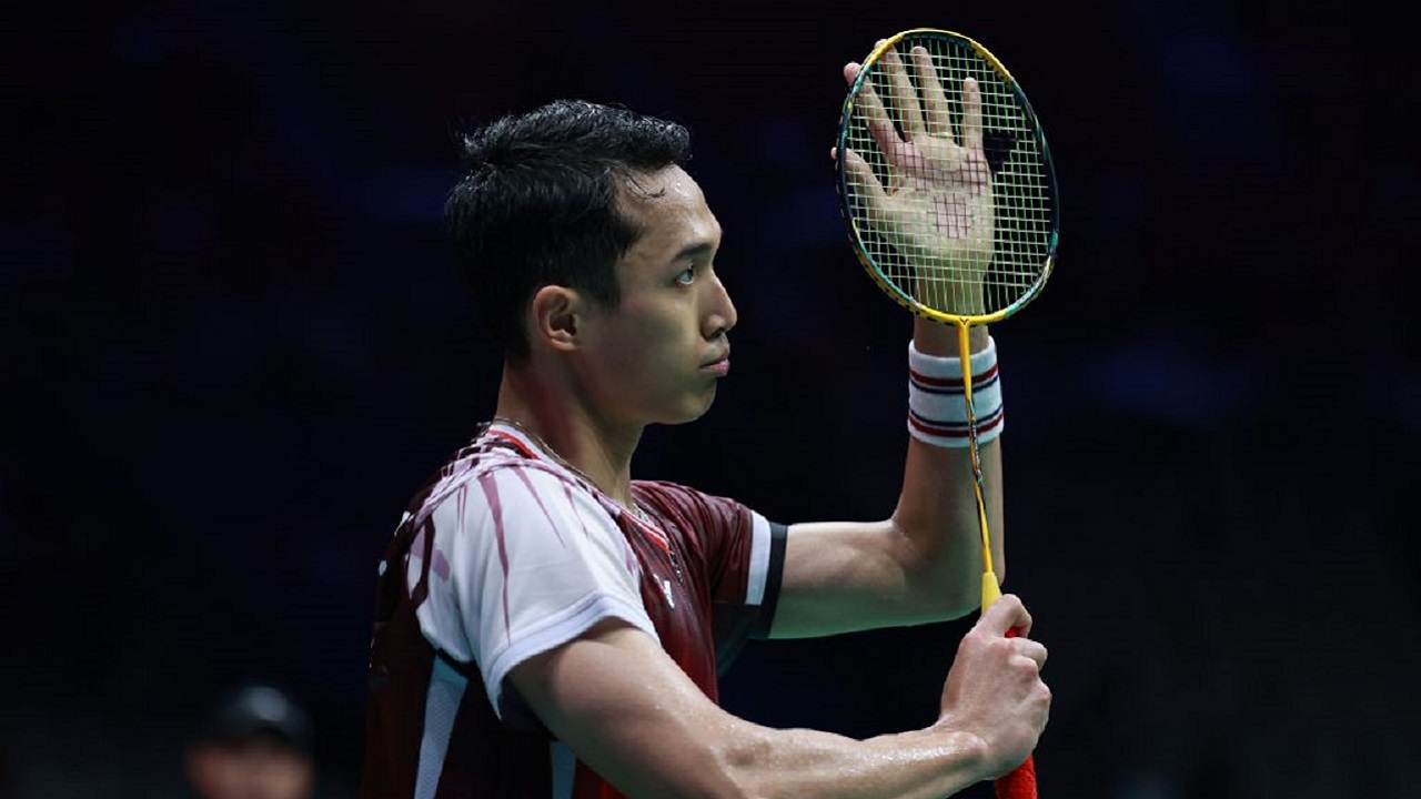 Jonatan Christie akui kurang maksimal saat kalah dari Lin Chun-Yi.