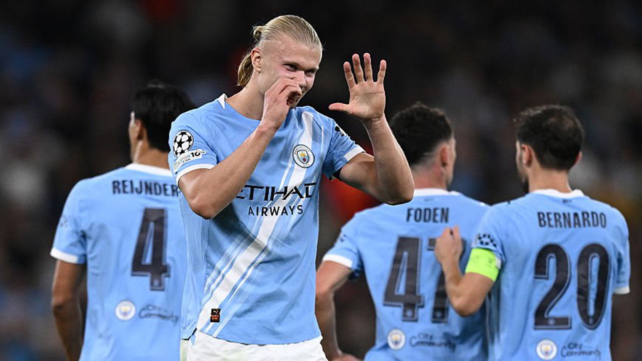 Erling Haaland Pecahkan Rekor Baru Usai Bantu Man City Kalahkan Napoli