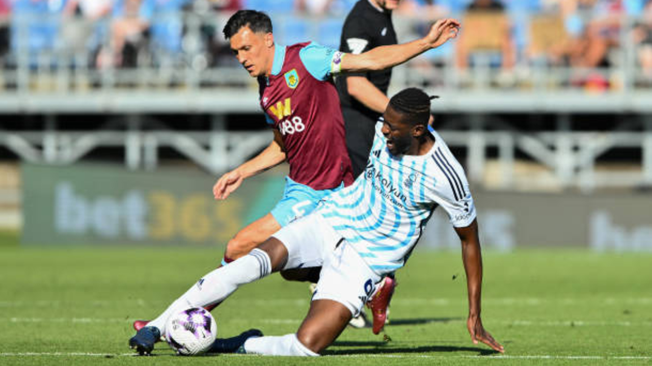 Burnley vs Nottingham Forest via gettyimages