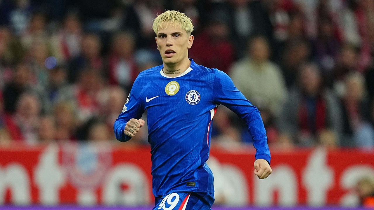 Winger Chelsea, Alejandro Garnacho. (Foto: Ulrik Pedersen/NurPhoto via Getty Images)