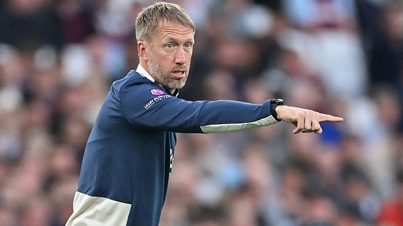 Graham Potter. (Foto: Vince Mignott/MB Media/Getty Images)