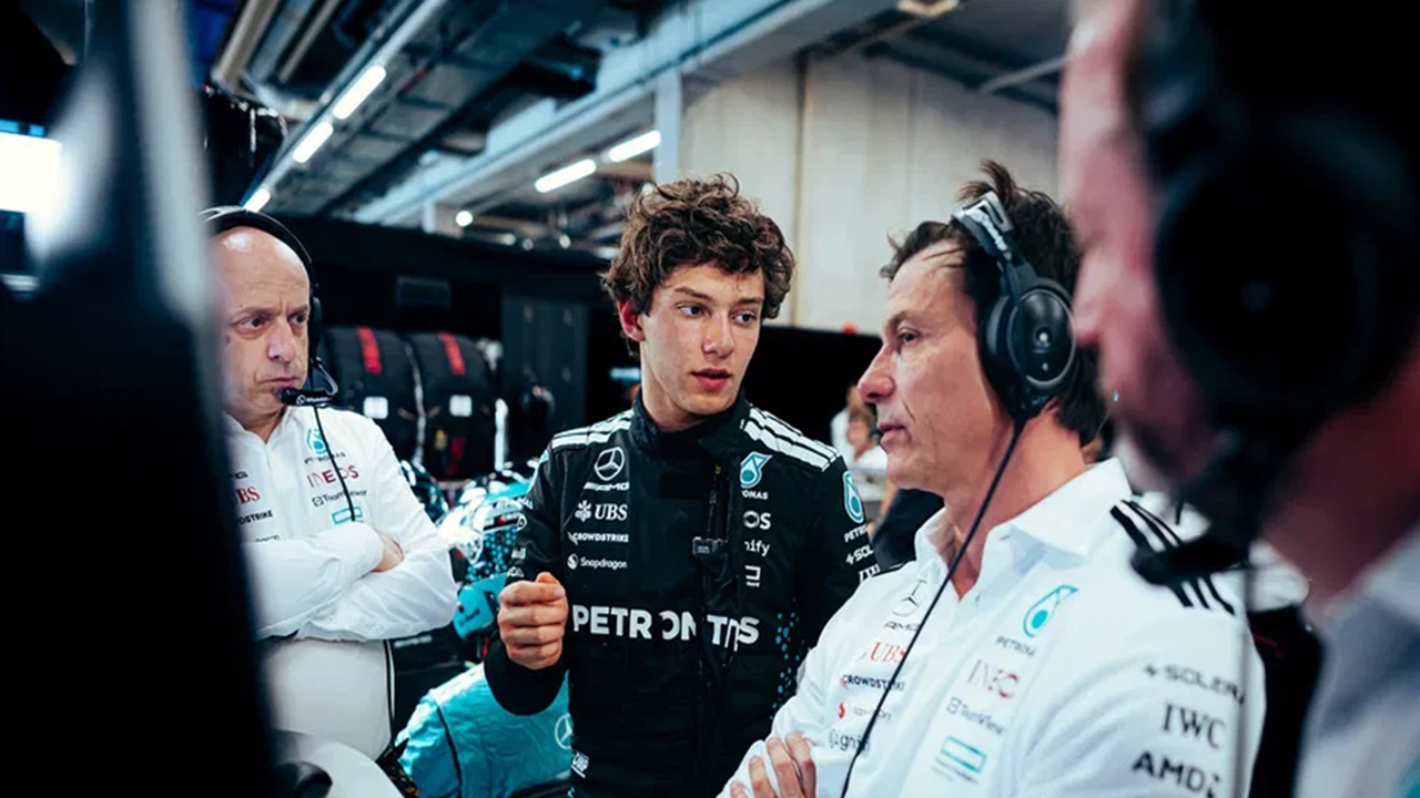 Kimi Antonelli Yakin Mercedes Bisa Bersaing di F1 GP Azerbaijan