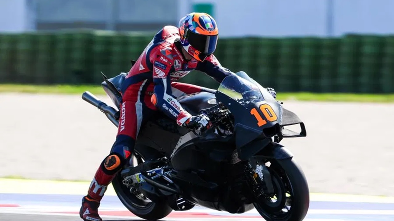 Luca Marini Nilai Potensi Motor Baru Honda Lebih Besar