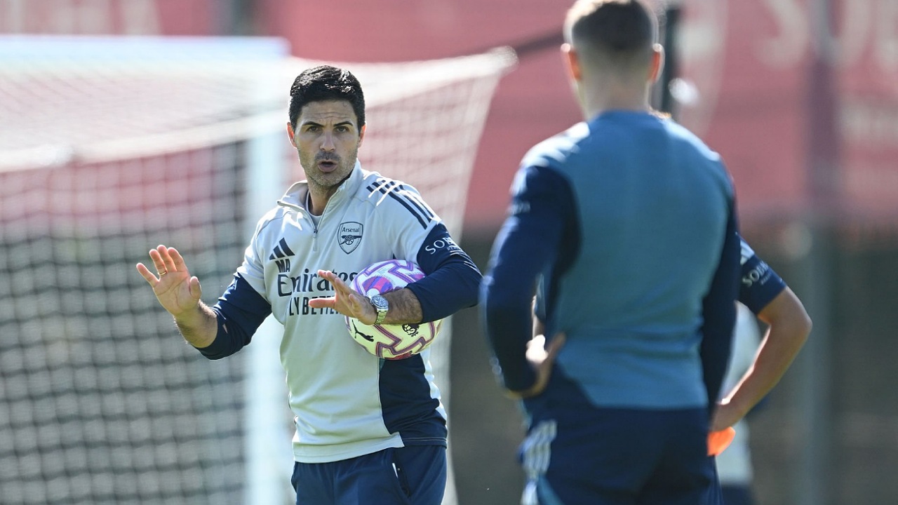 Manajer Arsenal, Mikel Arteta