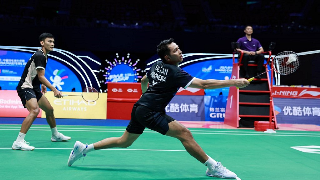Fajar Alfian akui kurang maksimal saat kalah dari Kim/Seo.