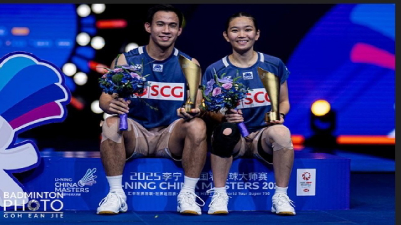 Sikat Juara Dunia, Dechapol/Supissara Kampiun China Masters 2025