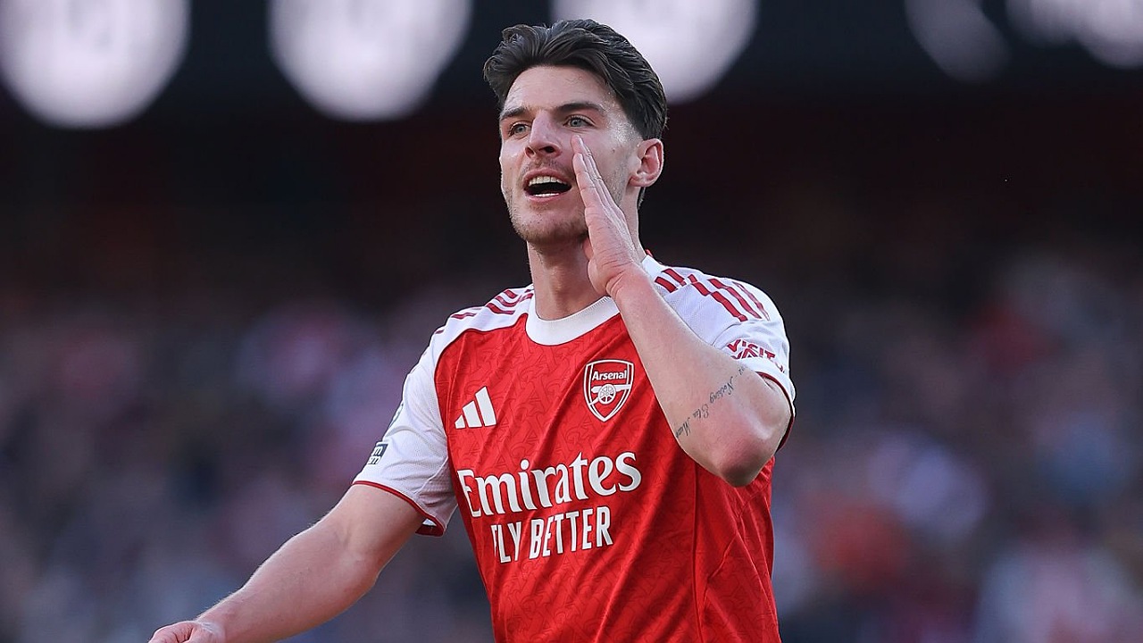 Gelandang Arsenal, Declan Rice