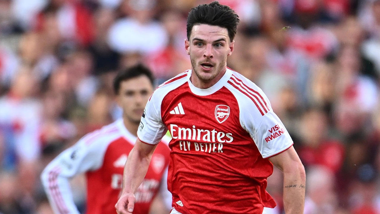 Gelandang Arsenal, Declan Rice