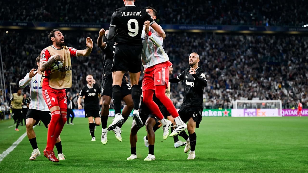 Juventus dipuji karena punya tekad pantang menyerah (Image: Juventus)