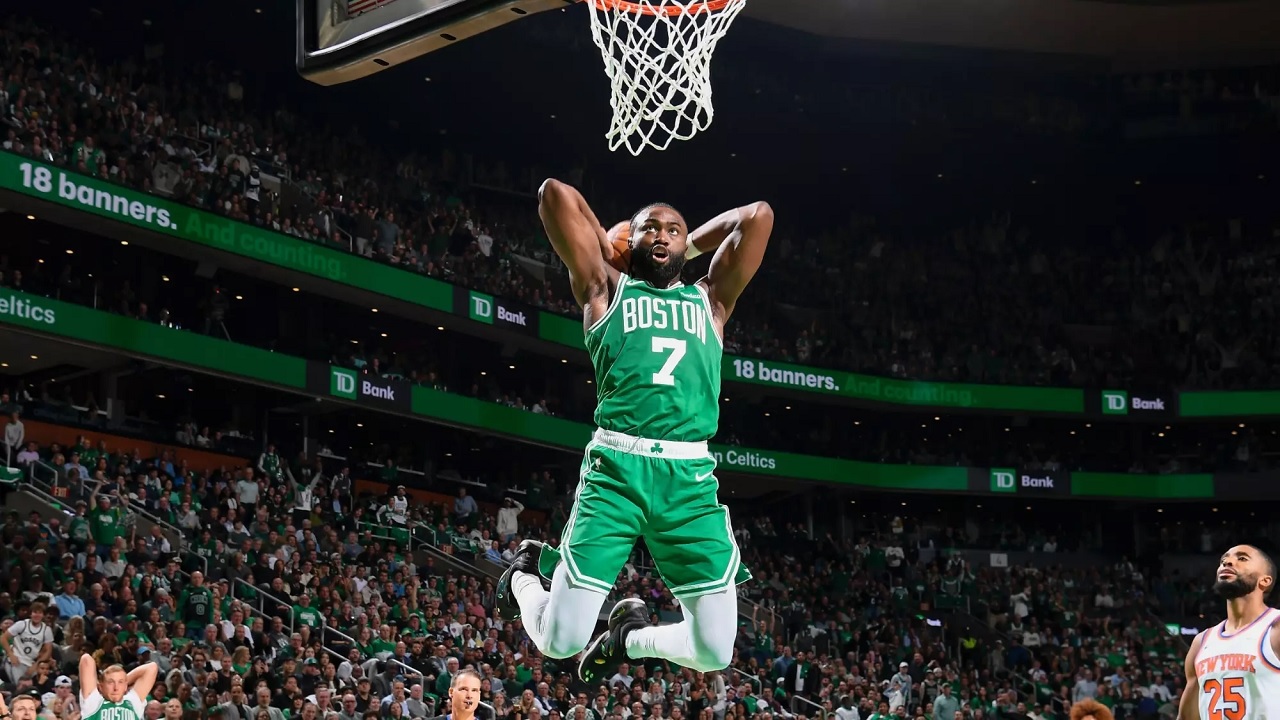 Jaylen Brown bersiap hadapi musim baru bersama Celtics.