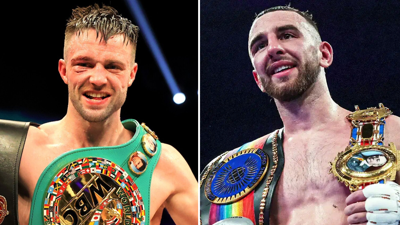 Josh Taylor (kiri) dan Nathaniel Collins. (Foto: Fight TV)