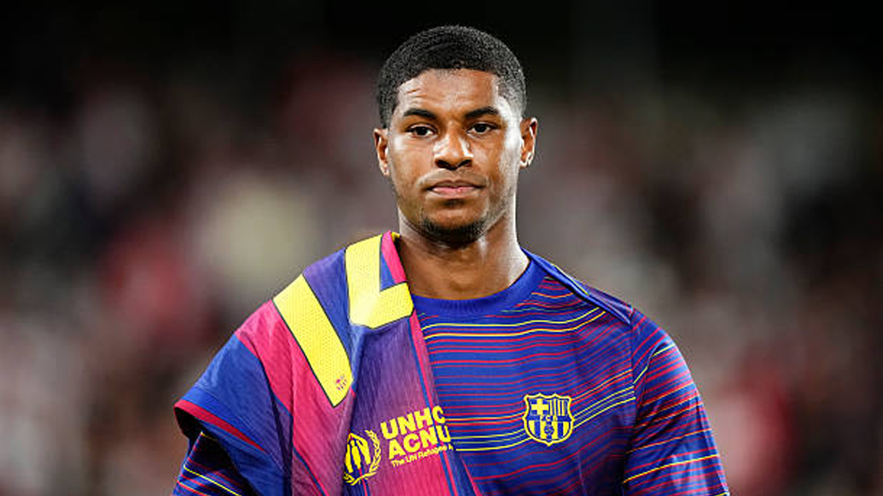 Masalah Disiplin Buat Marcus Rashford Dicoret dari Starting XI Barcelona