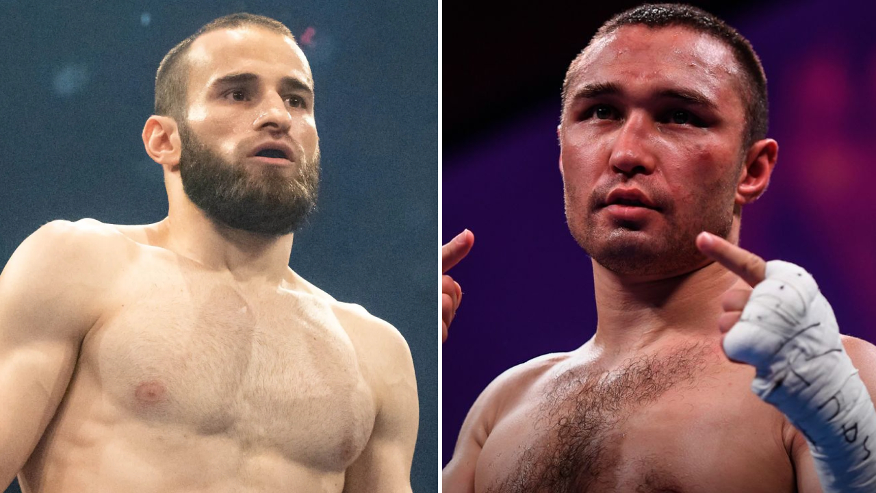Arthur Biyarslanov (kiri) dan Sergey Lipinets. (Foto: Fight TV)