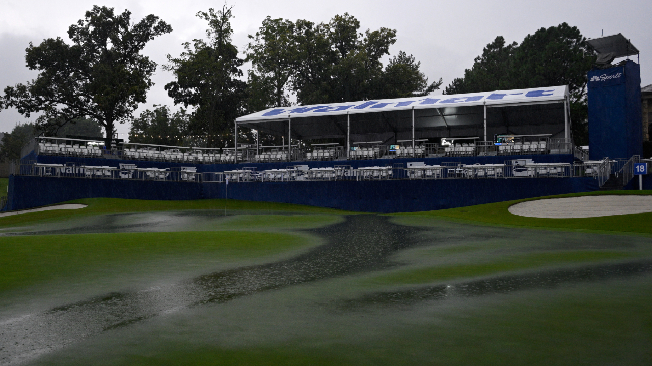 Hujan Batalkan Walmart NW Arkansas Championship Setelah Hanya 18 Lubang