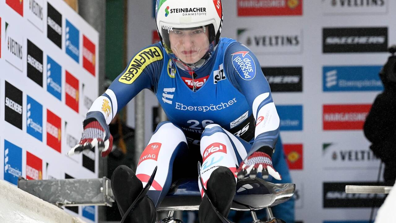 Madeleine Egle menerima sanksi tanpa banding yang akan membuatnya absen hingga Oktober 2026. (Foto: AFP)