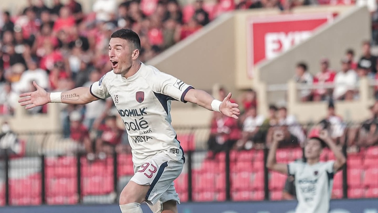 Penyerang Persita Tangerang, Aleksa Andrejic/foto dok Persita Tangerang