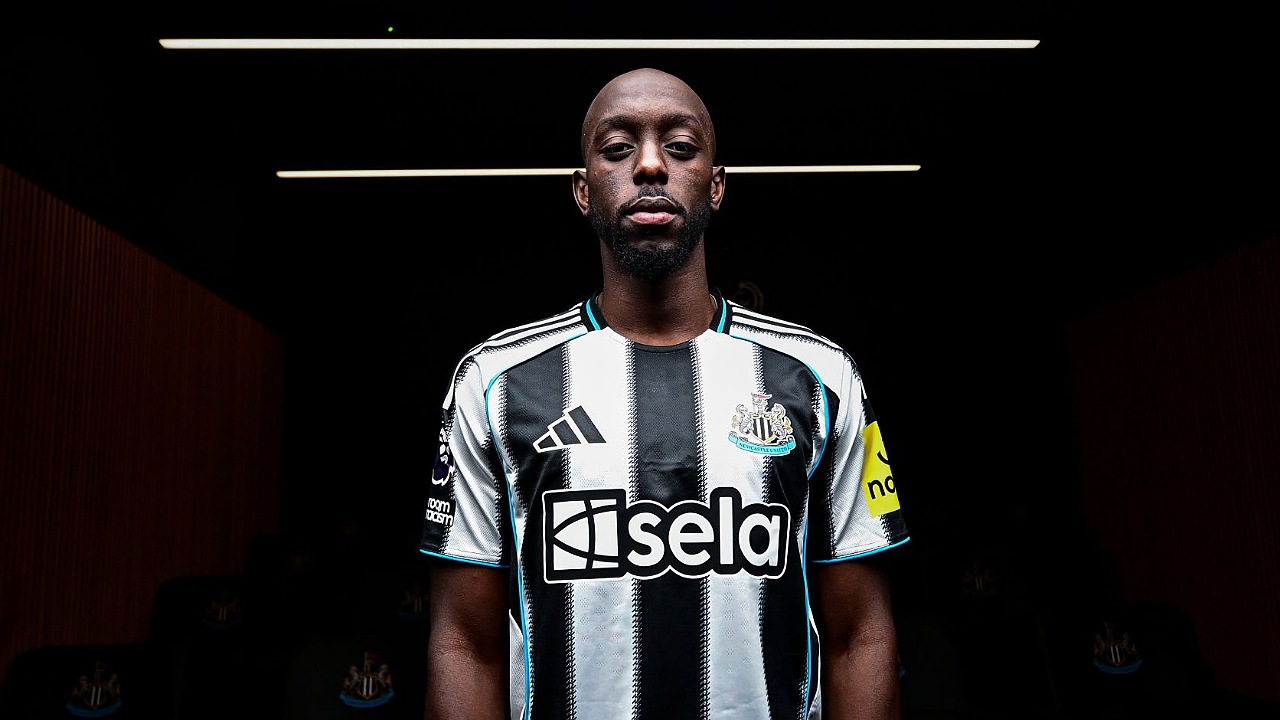 Striker anyar Newcastle United, Yoane Wissa. (Foto: Serena Taylor/Getty Images)