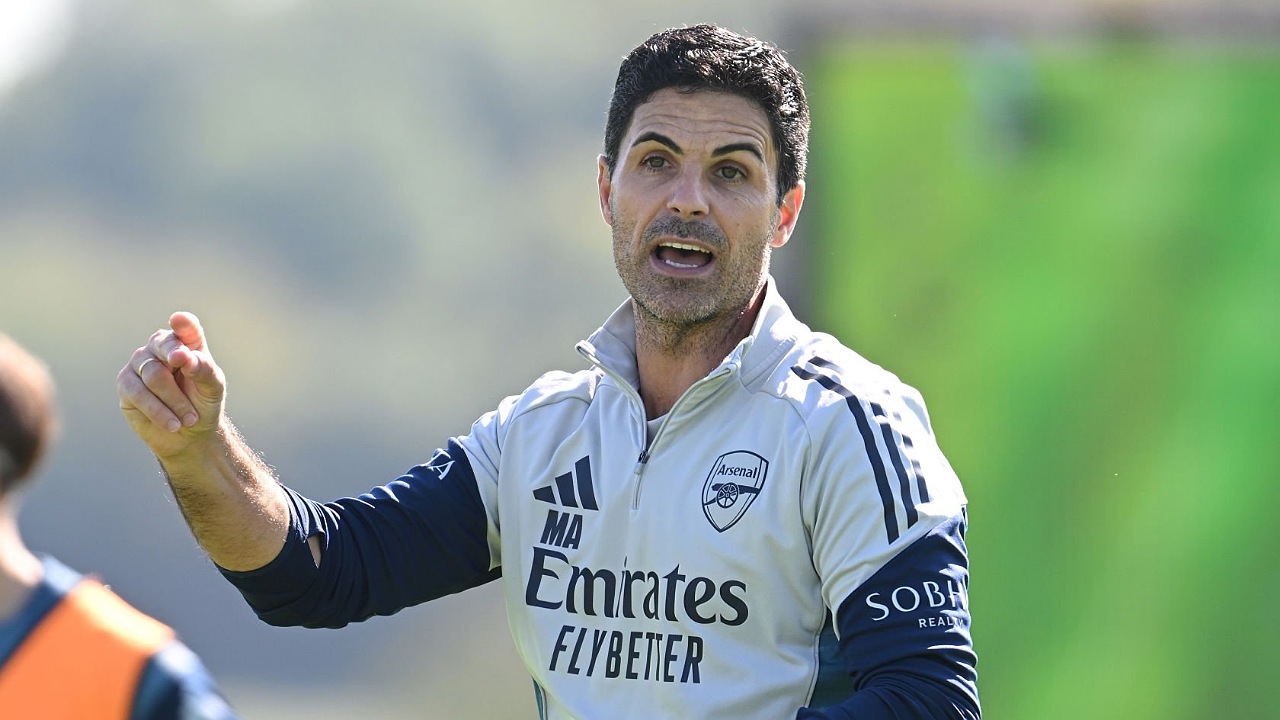 Manajer Arsenal, Mikel Arteta