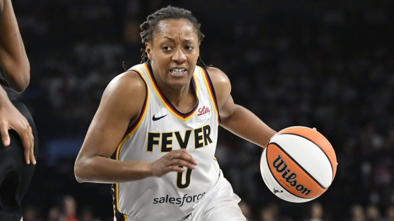 Kelsey Mitchell dari Indiana Fever. (Foto: AP)