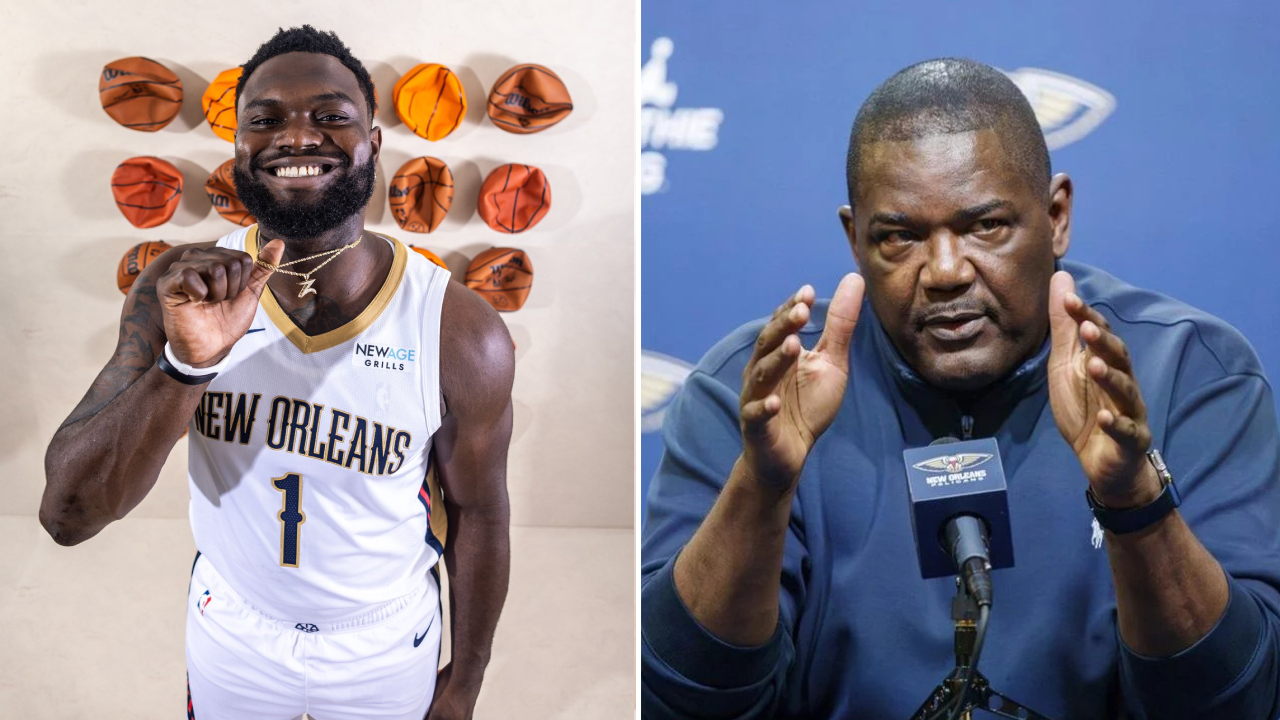 Joe Dumars mendorong Zion Williamson untuk menjadi teladan bagi rekan-rekannya. (Foto: AP)