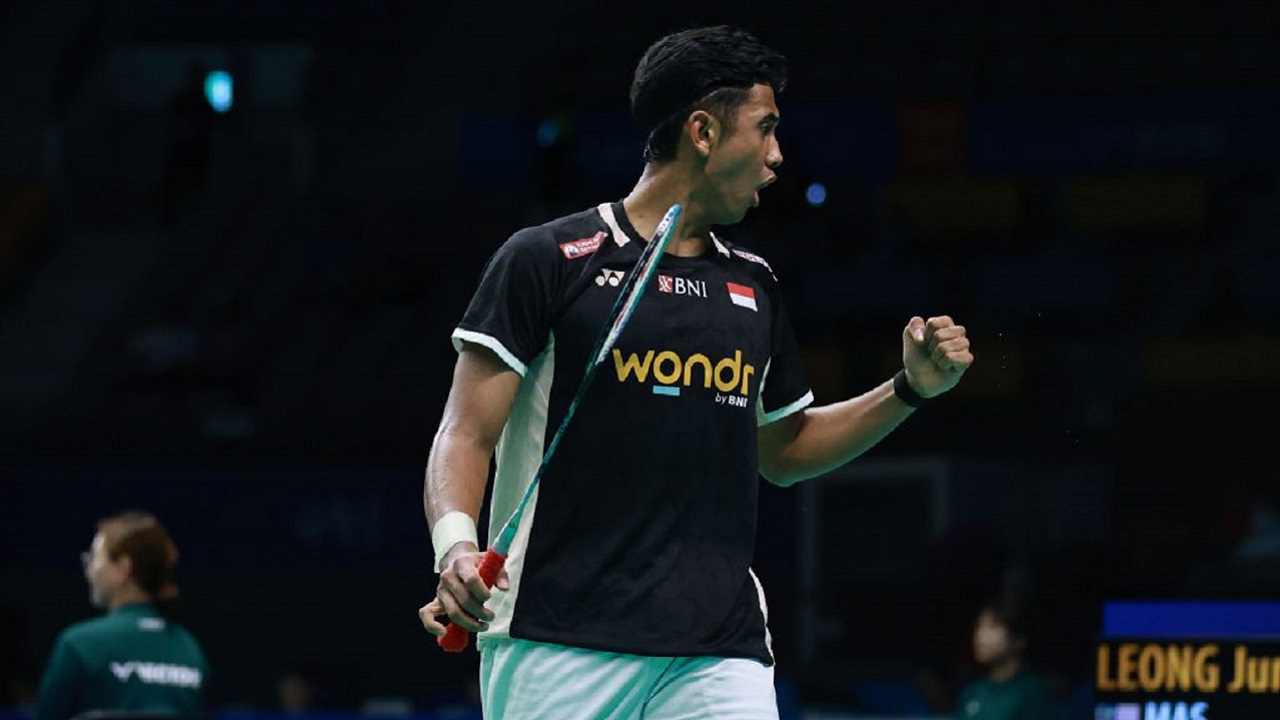 Alwi Farhan kerja keras untuk bisa eliminasi Leong Jun Hao.