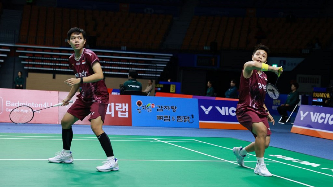 Apriyani/Siti Fadia petik pelajaran berharga usai tersingkir di 16 besar Korea Open 2025.