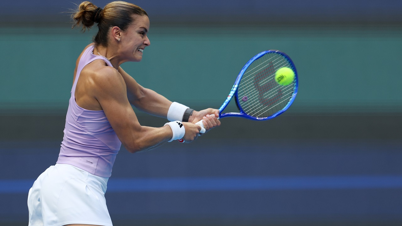 Awali Langkah Di Beijing, Maria Sakkari Selamat Dari Laga Penuh Drama