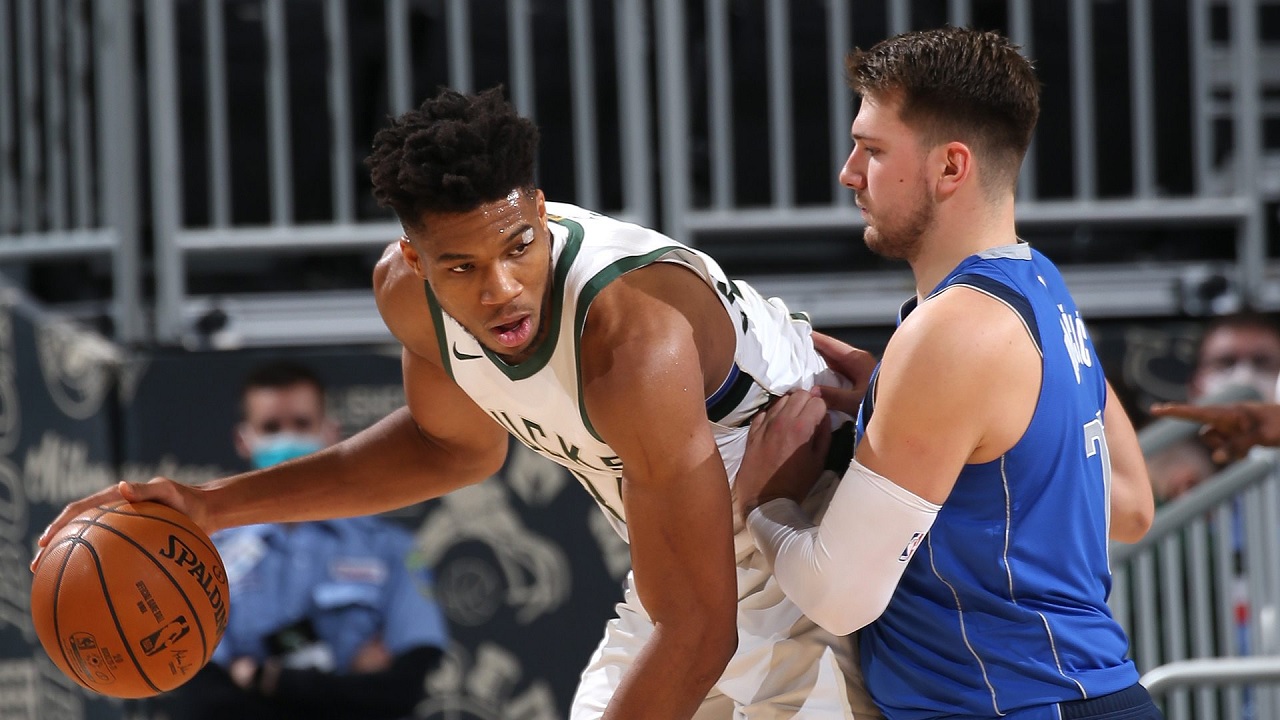 Giannis Antetokounmpo terkejut ketika tahu Luka Doncic jadi pemain Lakers.