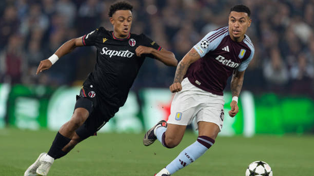 Aston Villa vs Bologna via gettyimages