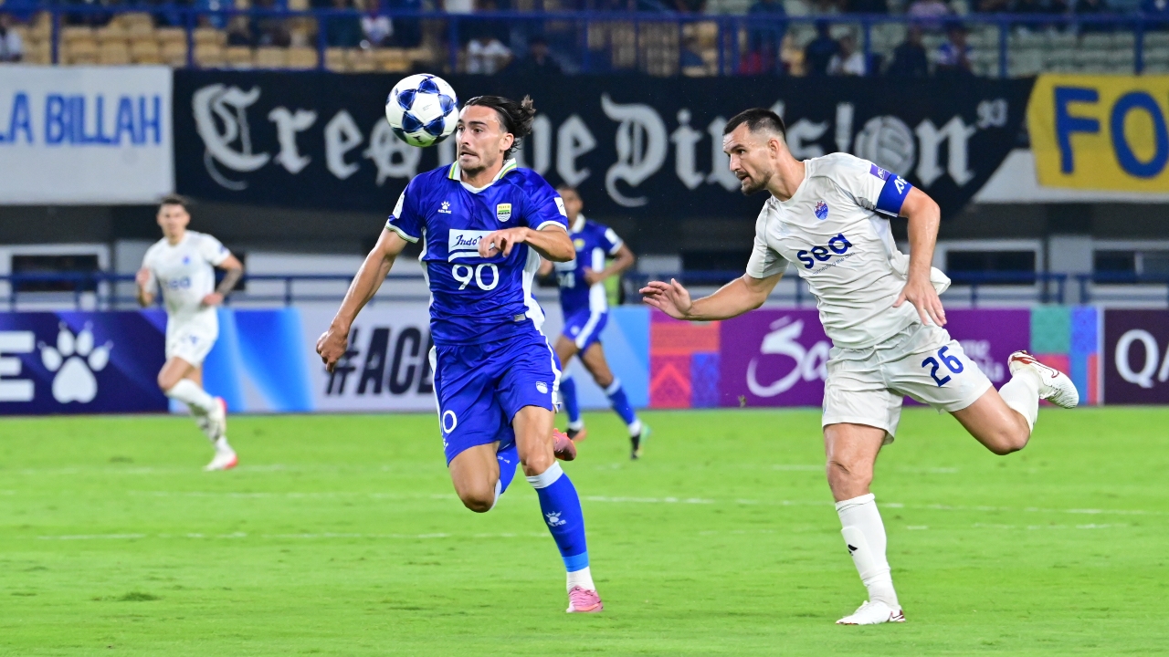 Striker Persib, Andrew Jung. Foto: 2025 Asian Football Confederation (AFC)