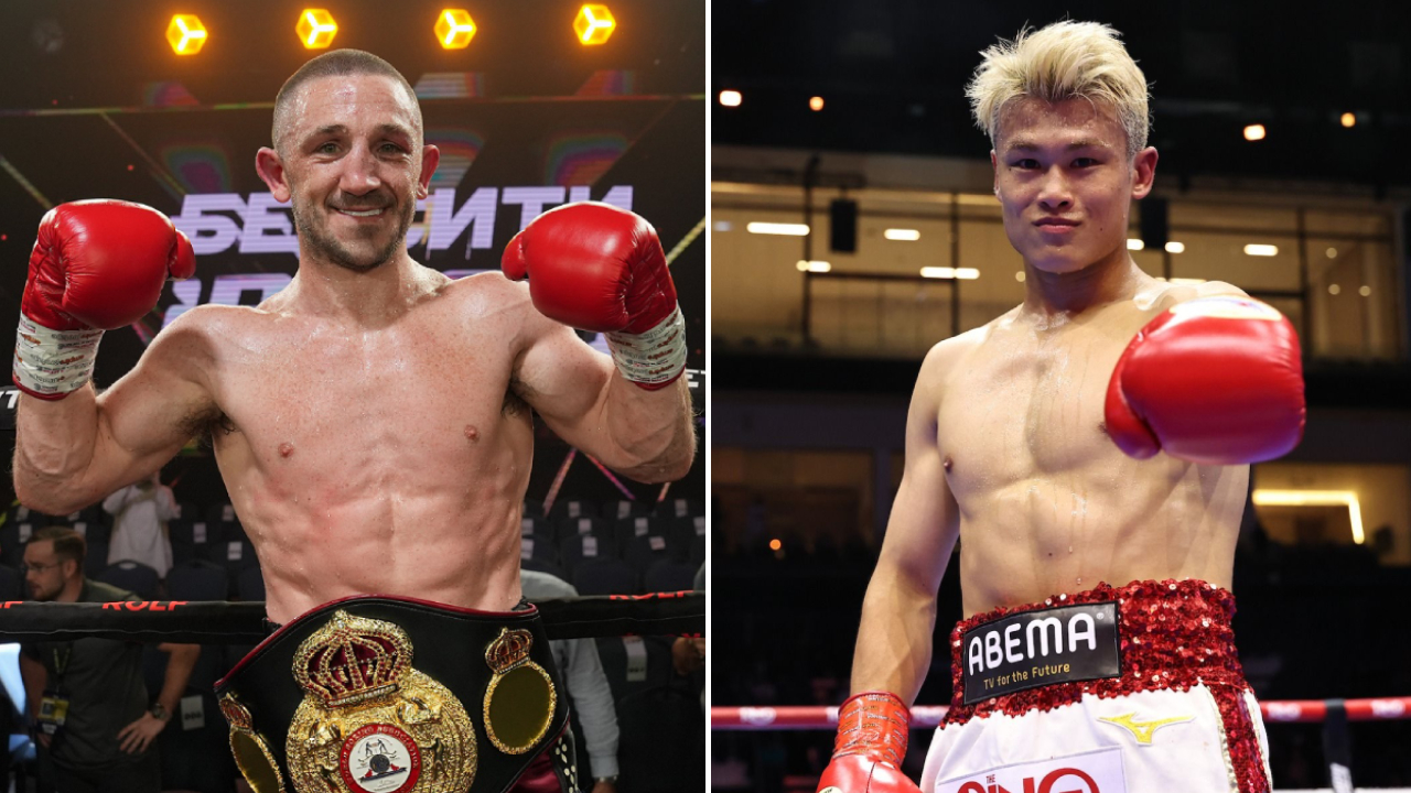 James Dickens (kiri) dan Hayato Tsutsumi. (Foto: Fight TV)