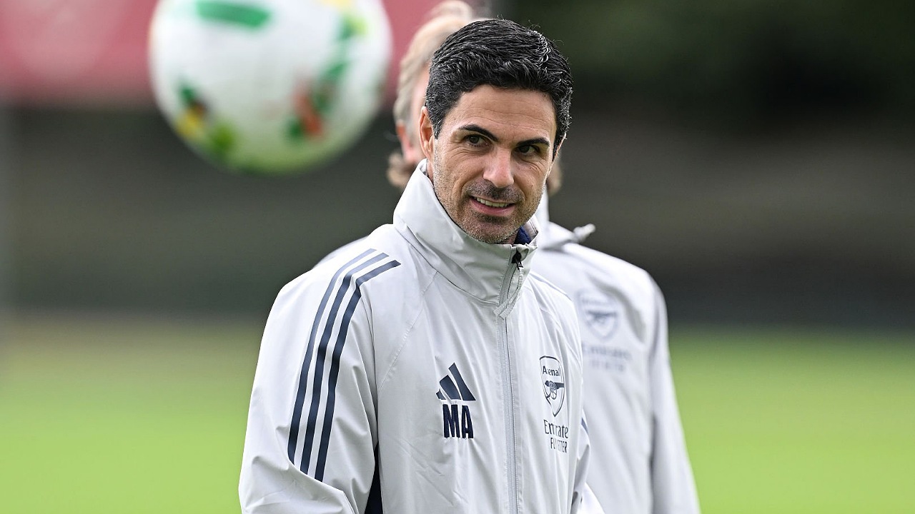 Manajer Arsenal, Mikel Arteta