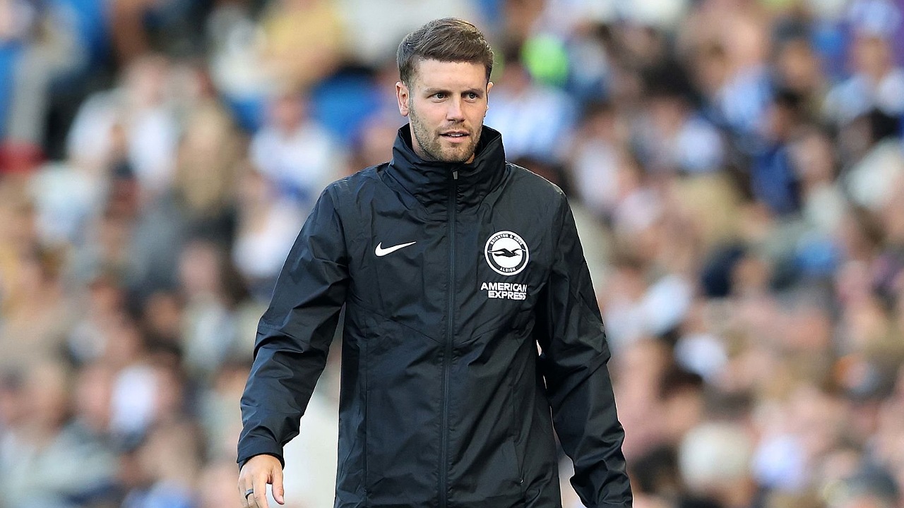 Pelatih Brighton, Fabian Hurzeler. (Foto: Crystal Pix/MB Media/Getty Images)