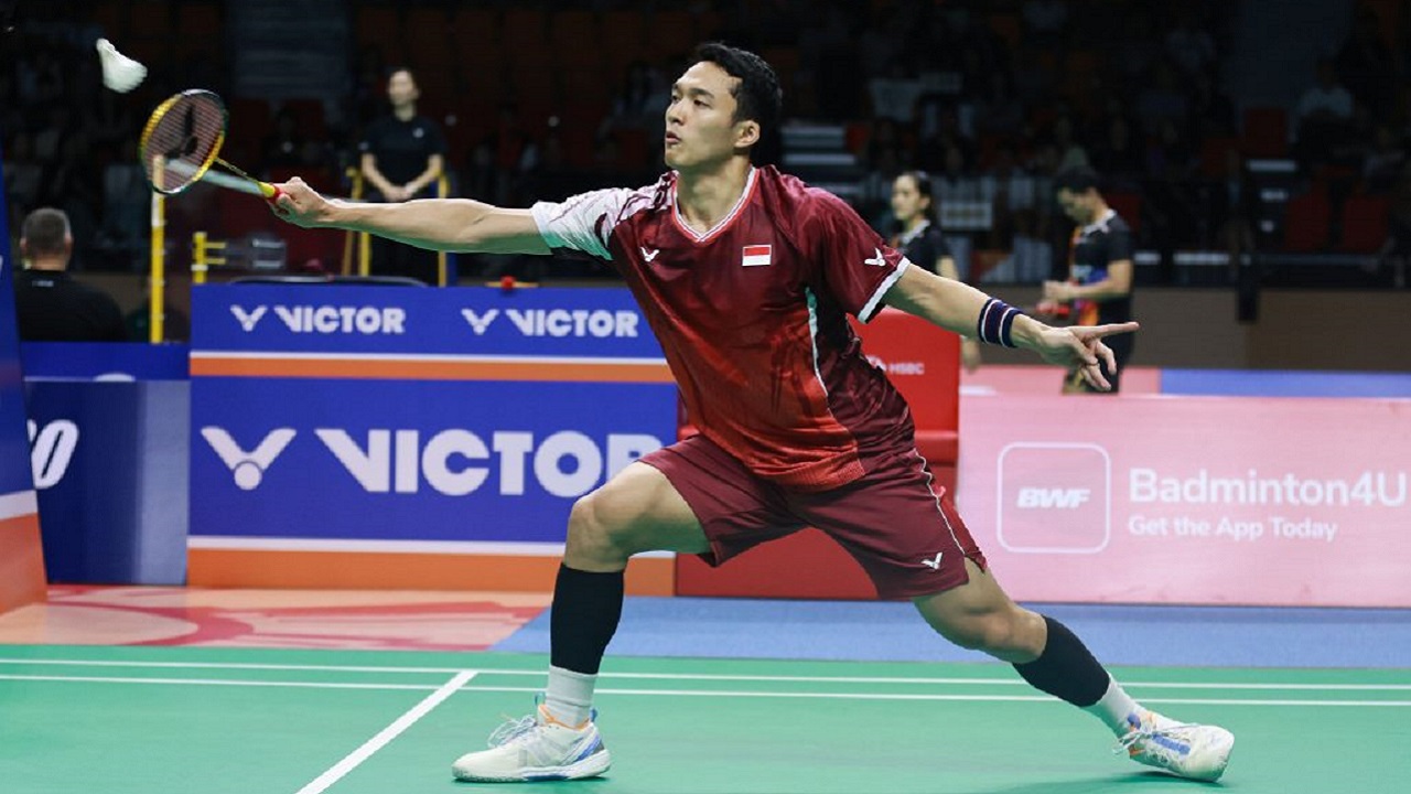 Jonatan Christie puas bisa tembus babak final lagi.