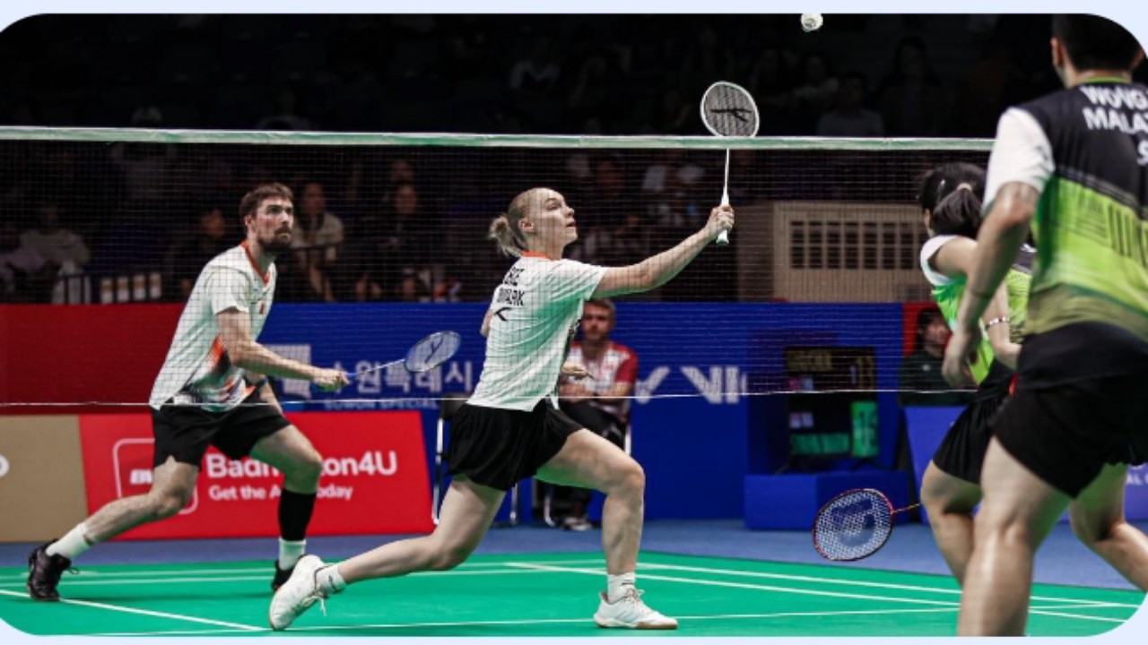 Korea Open 2025: Mathias Christiansen Alexandra Boje Teus Onfire