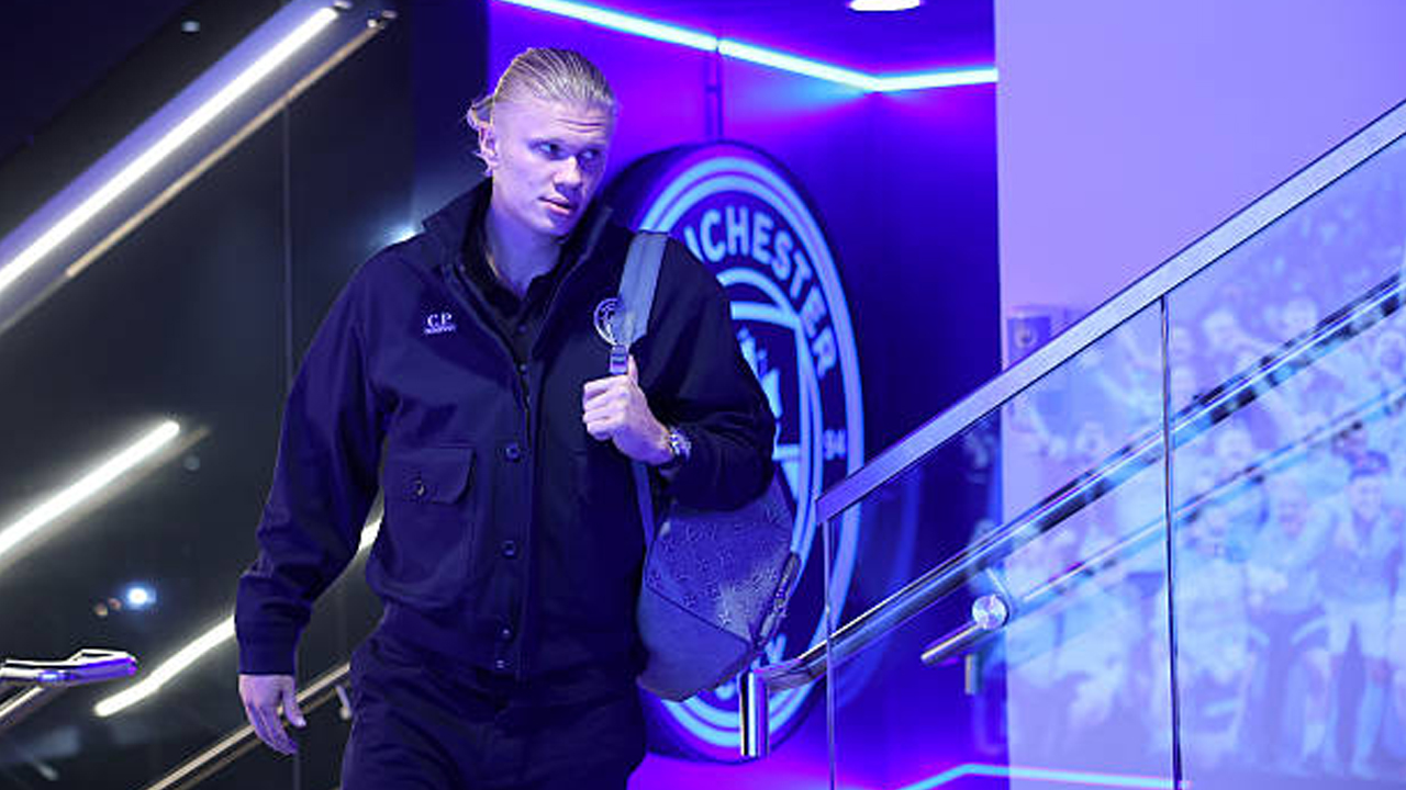 Manchester City Sambut Kembalinya Erling Haaland di Laga Kontra Burnley