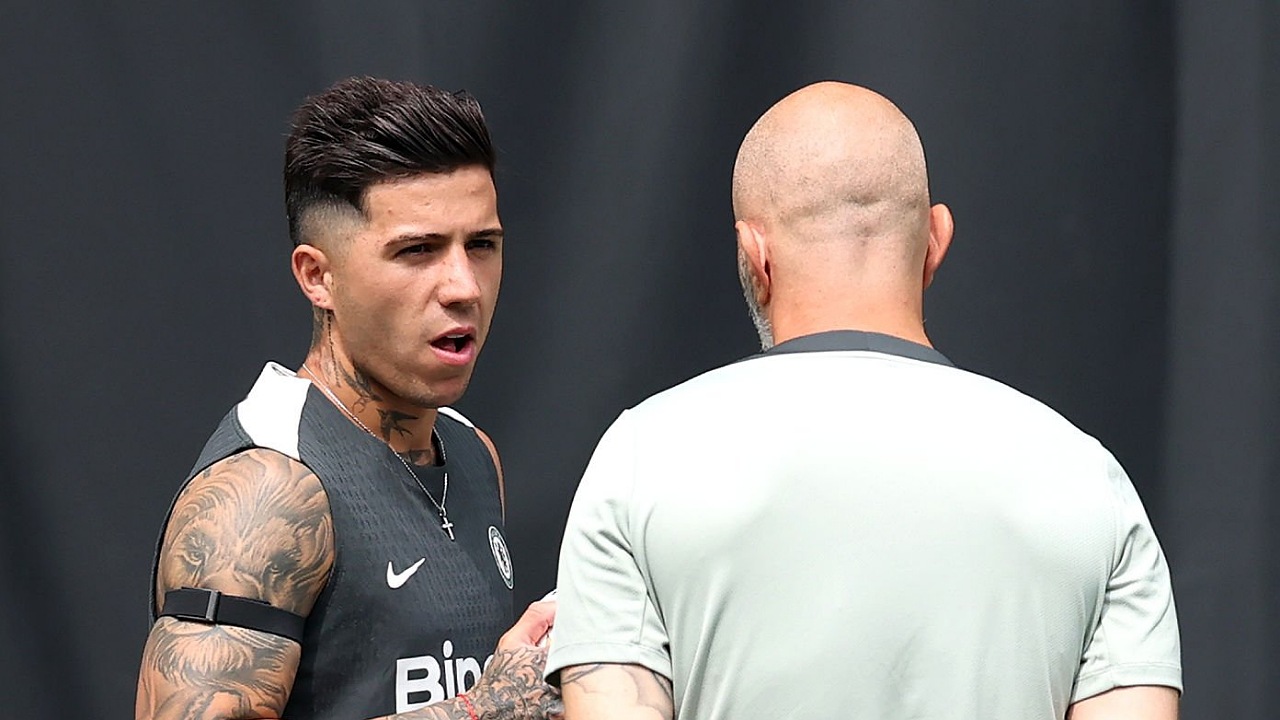 Enzo Fernandez dan pelatih Chelsea, Enzo Maresca