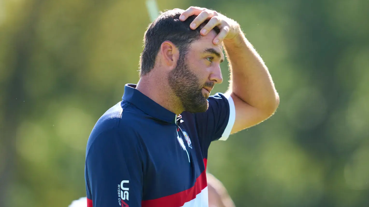 Scottie Scheffler gagal meraih kemenangan dalam kedua sesi pada Jumat (26/9) di Bethpage Black. (Foto: Golf Digest)
