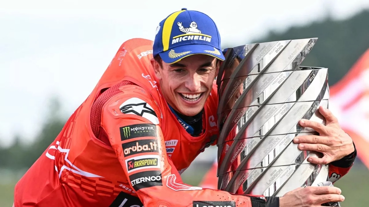 Marc Marquez Bisa Tenang Usai Hapus Dahaga Gelar Enam Tahun
