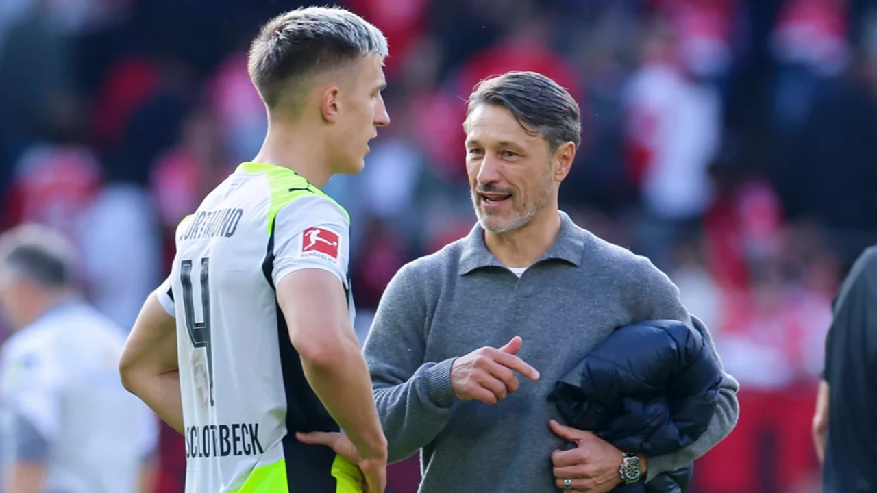 Niko Kovac dan Nico Schlotterbeck